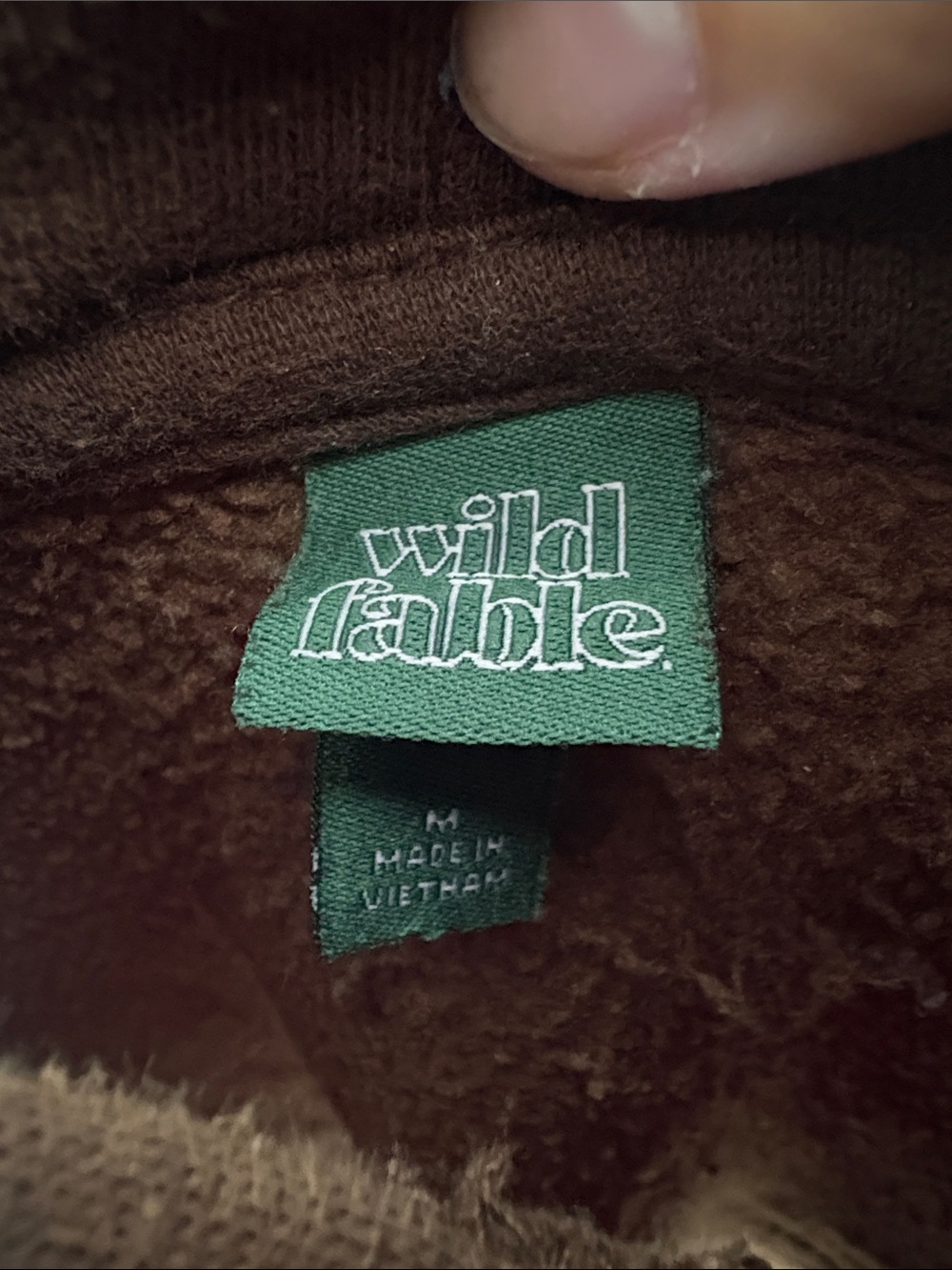 Oversized Brown Comfy Women's Hoodie - Picture 2 of 5